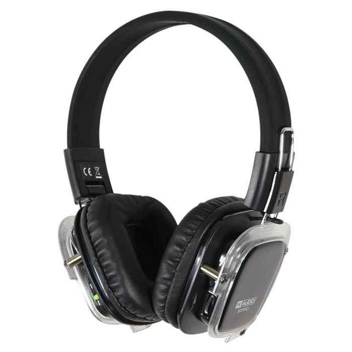 Silent disco wireless headphone rental Budapest — W Audio SDPRO with 3 LED channels